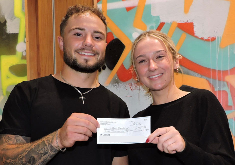 Salve business students develop hackathon-winning app, join accelerator program