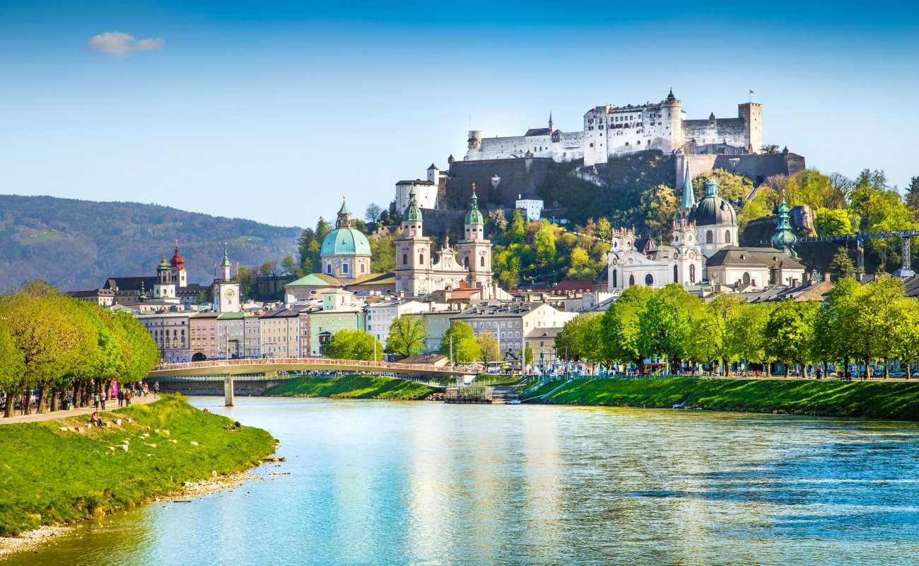 City of Salzburg in Austria