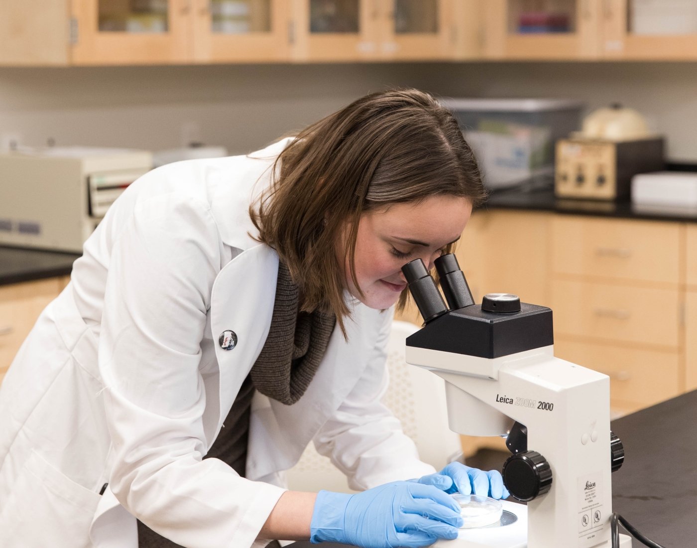 Salve Student in Lab