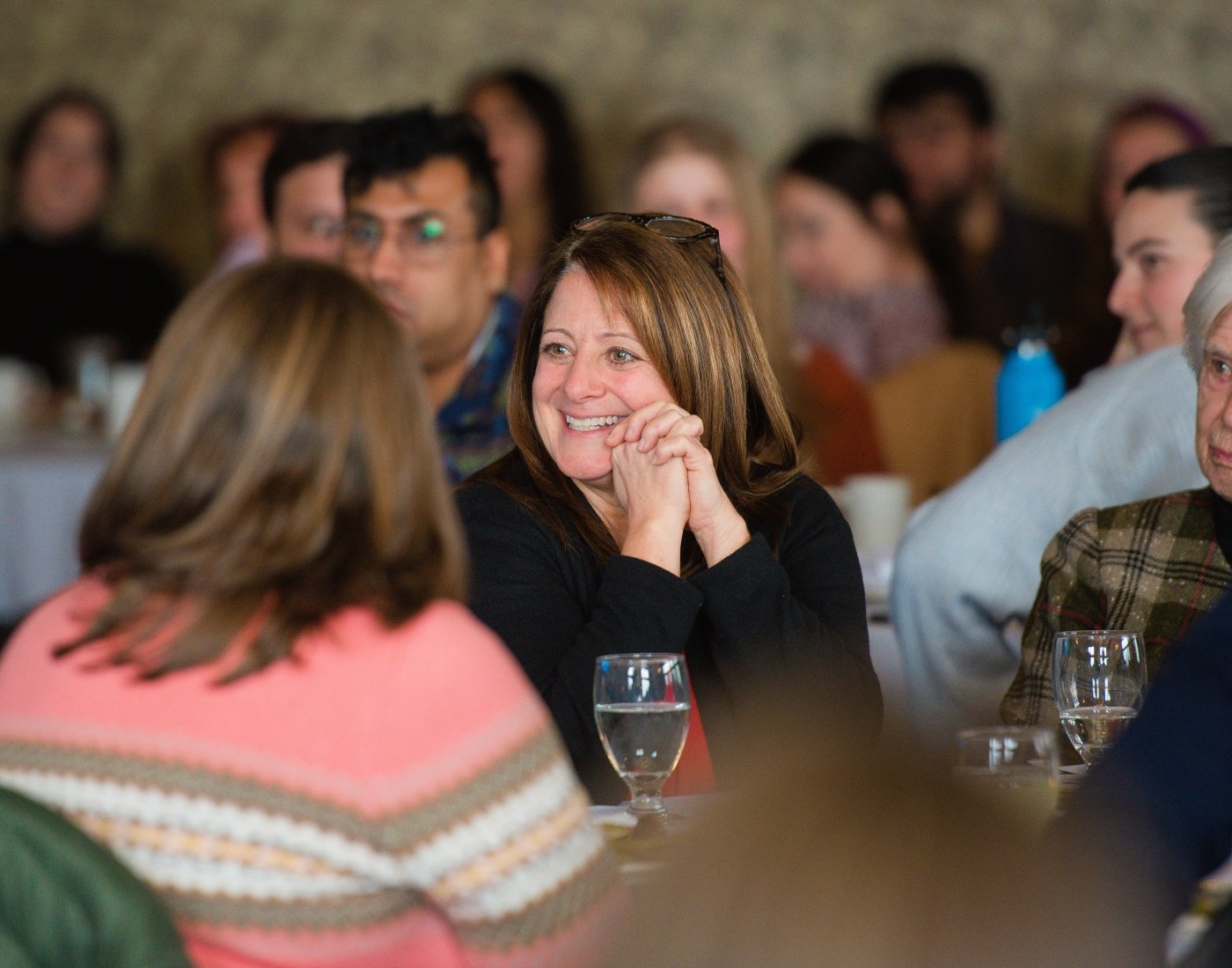 Johanna Mancivalano attends the Voices of Mercy luncheon.