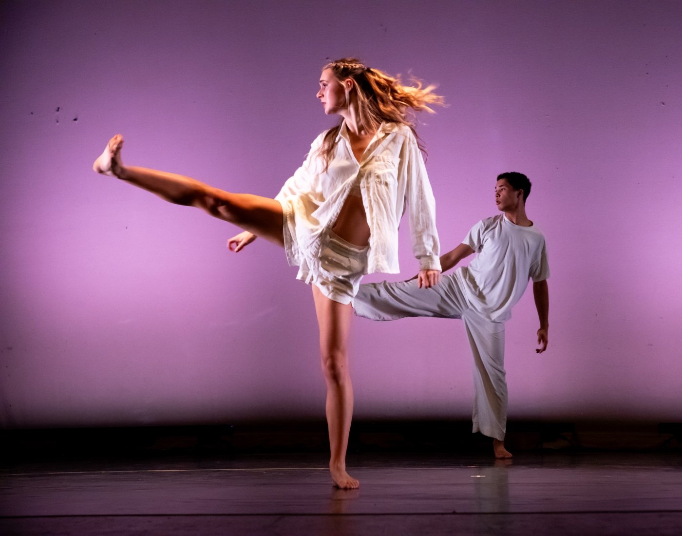 Student dancers performing in the Casino Theatre