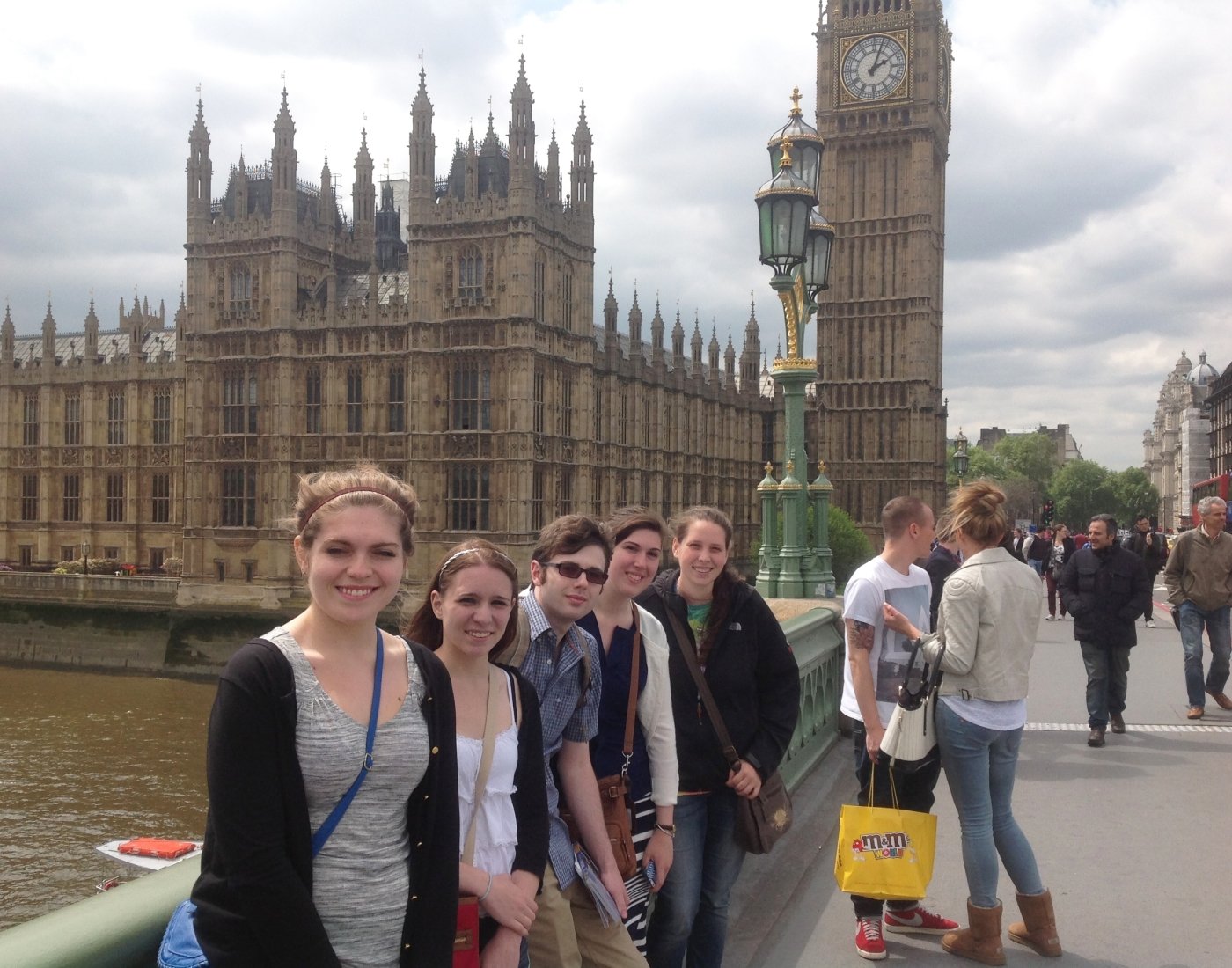 study abroad students in England