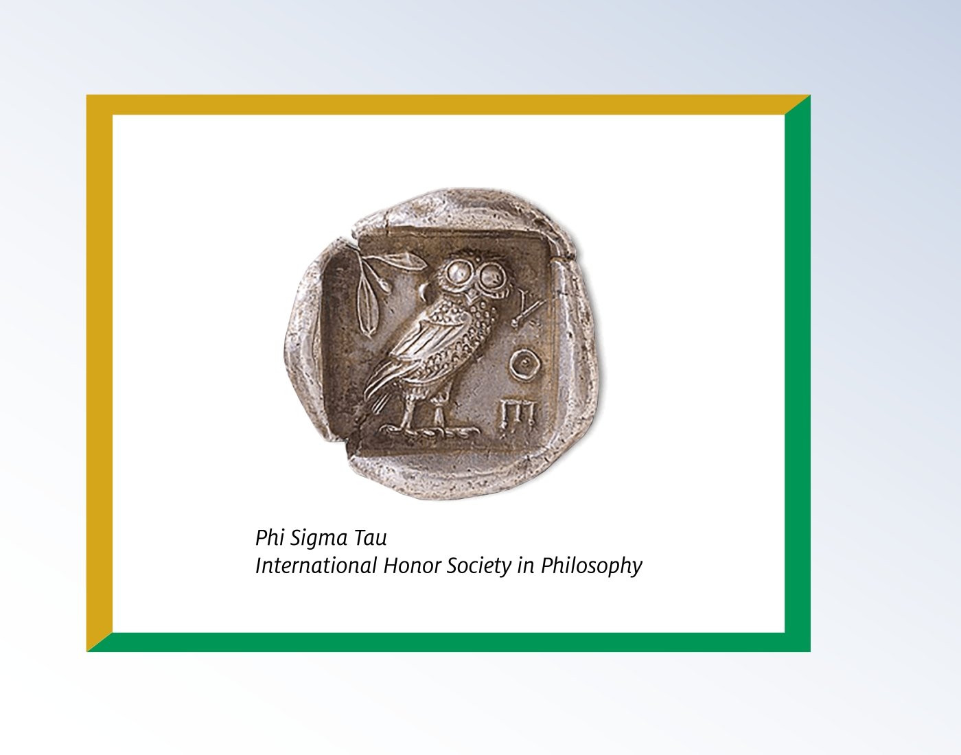 Phi Sigma Tau symbol
