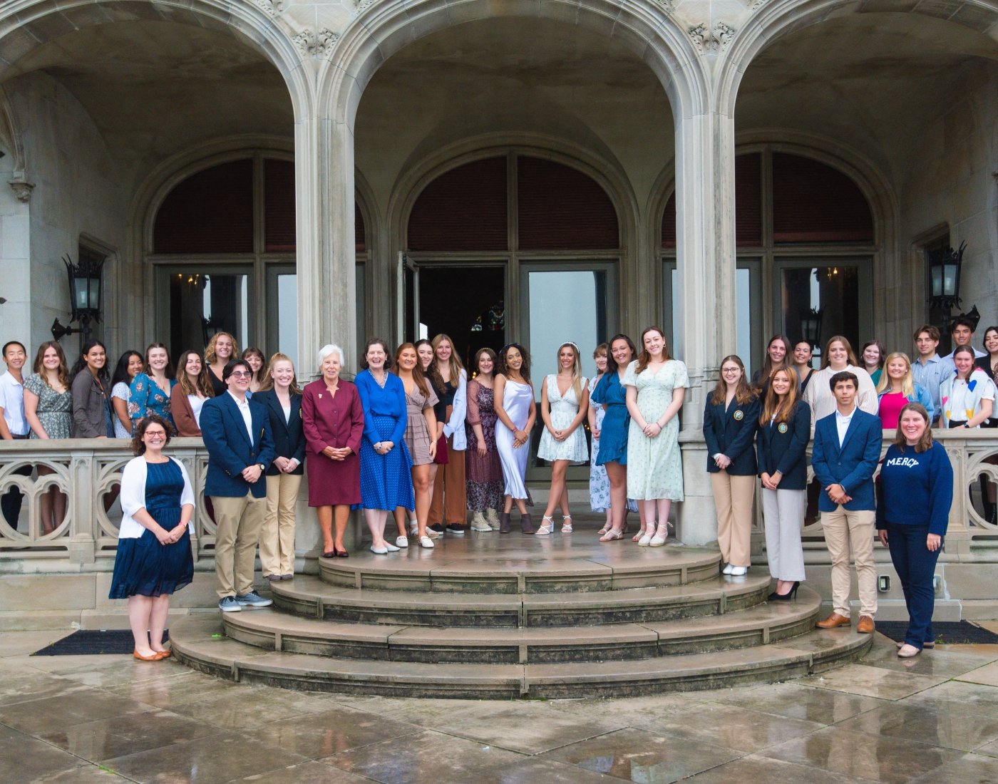 Sigma Phi Sigma induction ceremony