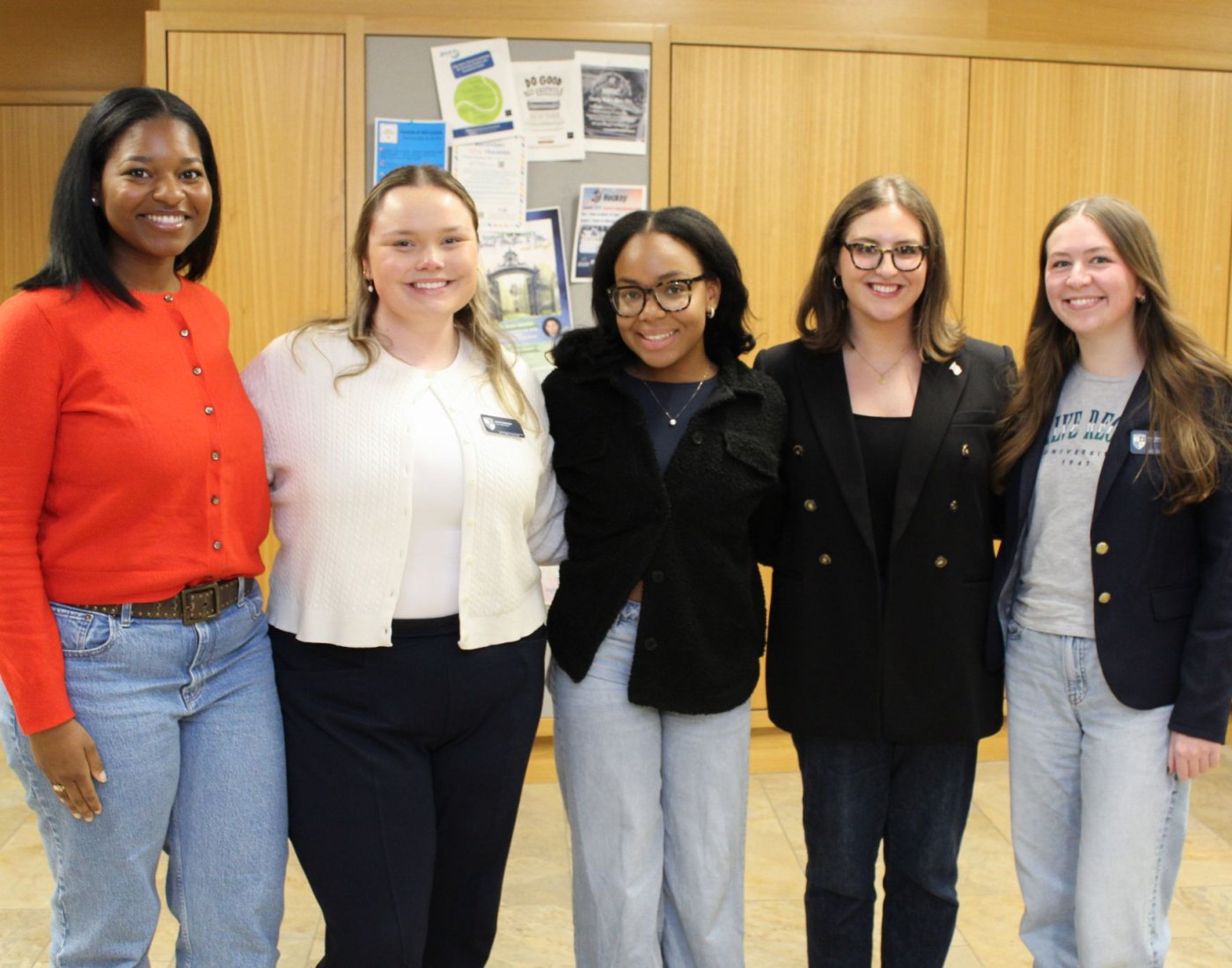 Members of the SalveVotes student group at Civic Engagement Day