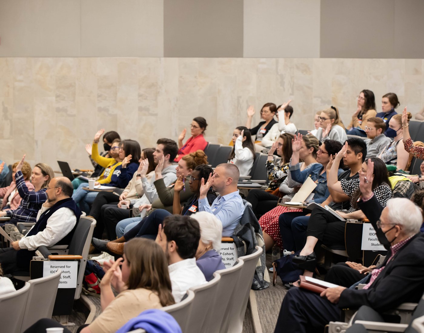 students, faculty and staff attend Mercy Summit