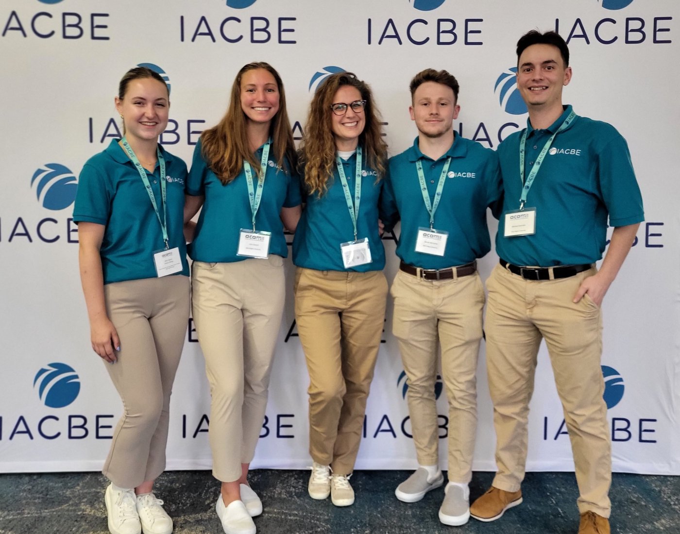 Students and Dr. Missy Varao attend IACBE conference