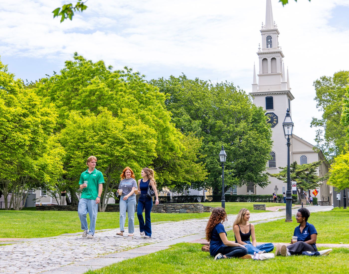 Salve Students in Newport