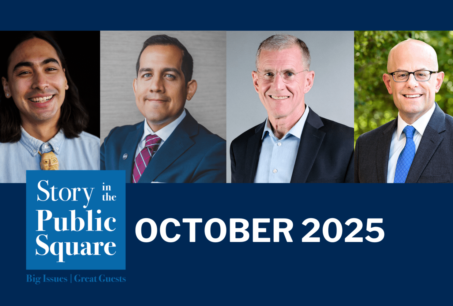 Story in the Public Square Guests October 2025