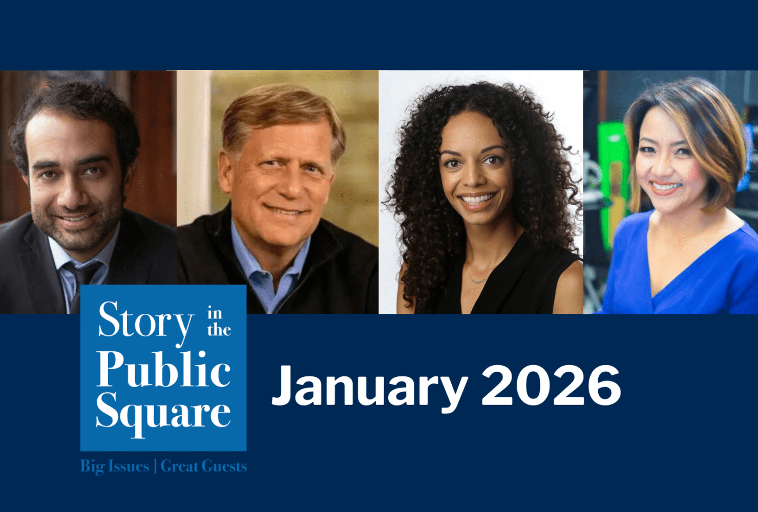 January 2026 Story in the Public Square guests