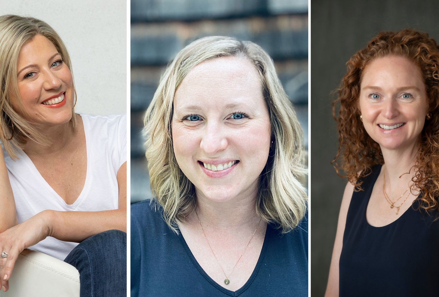 Salve faculty members Lindsay Guarino, Crosby Modrowski and Shelly Nicholas