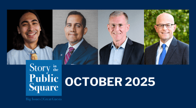 Story in the Public Square Guests October 2025