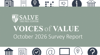Cover page for October 2026 Voices of Value survey report