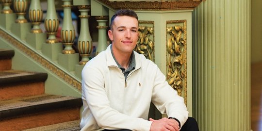 Salve graduate Brandon Grover