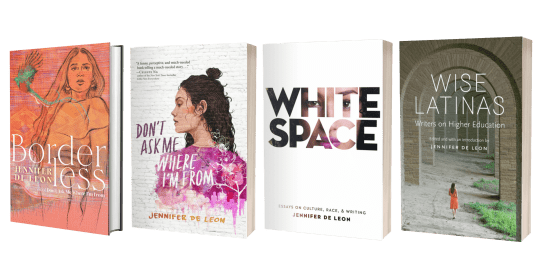 Covers of books authored by Jennifer De Leon