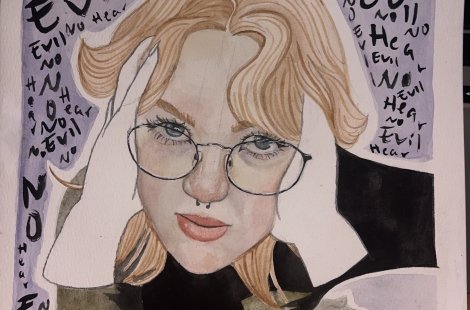 An example of student artwork