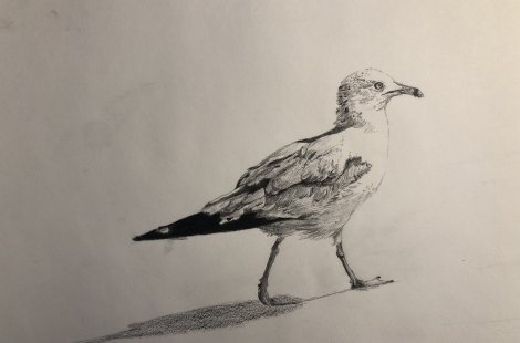 An example of student artwork