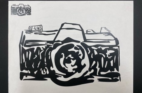 An example of student artwork