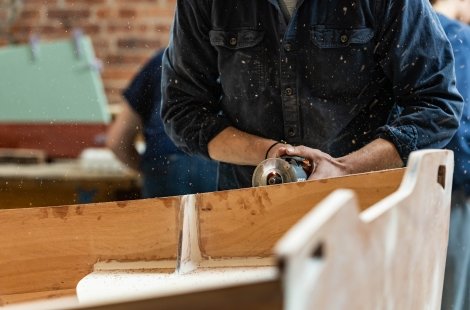 Salve Summer Compass Boat Building at IYRS