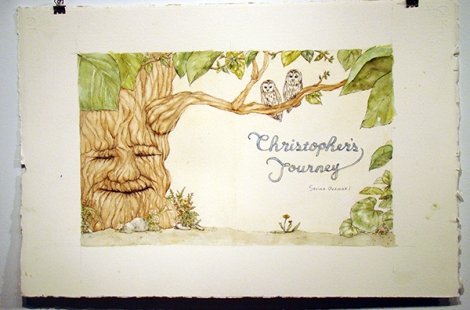 An example of illustration work by a Salve student