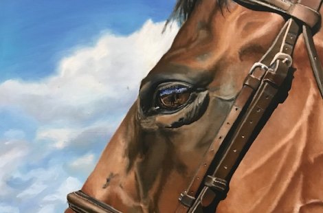 A painting by a Salve student