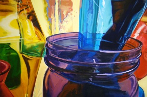 A painting by a Salve student