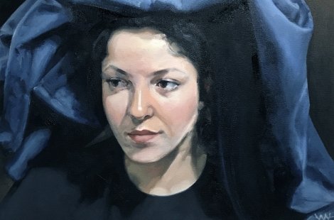 A painting by a Salve student