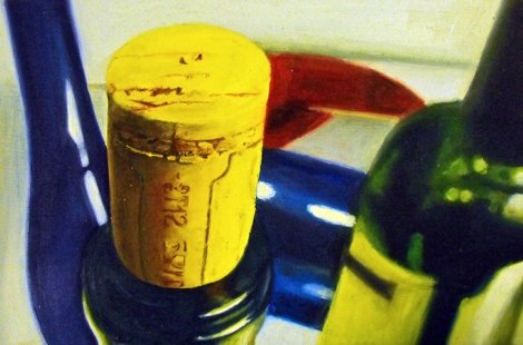 A painting by a Salve student