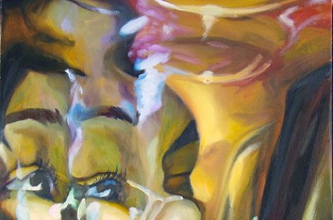 A painting by a Salve student