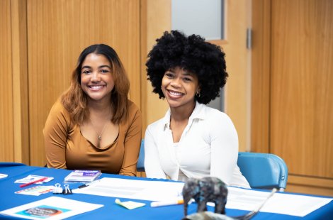 two students at Mercy Summit