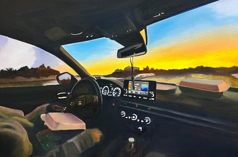 Painting by Jaime Brown