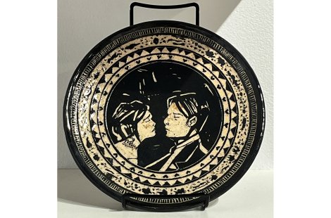 Ceramic dish by Katie Wood