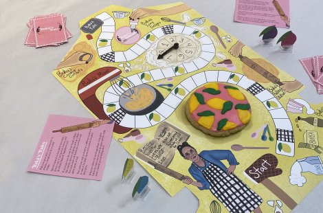 Design baking board game