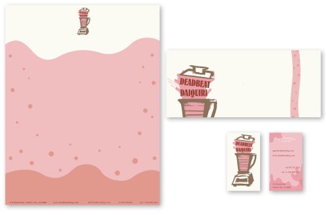 Graphic design daiquiri