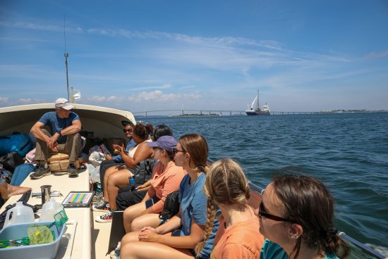 Students and faculty immerse in Rose Island for Compass Summer