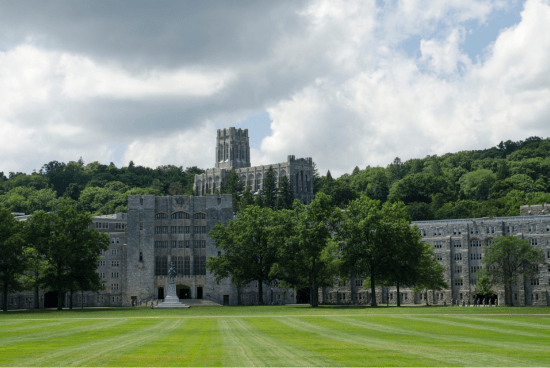 Landscape photo of West Point