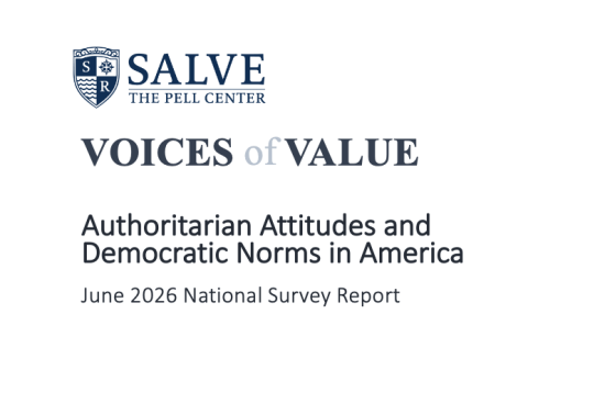 Voices of Value national survey project cover image
