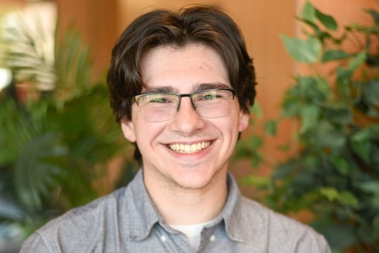 Photo for news article: "news_jacob-stolberg_newman-fellow_0624"