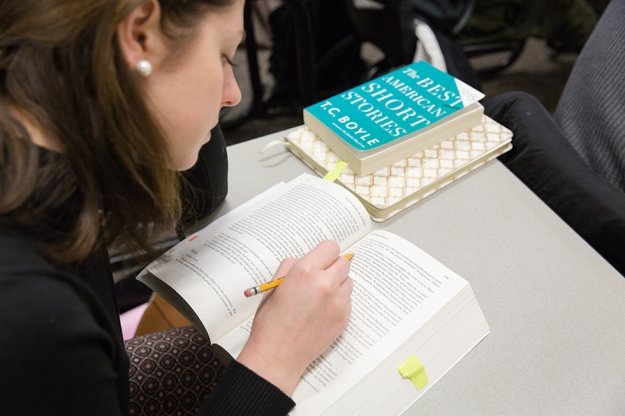 Salve Writing Student