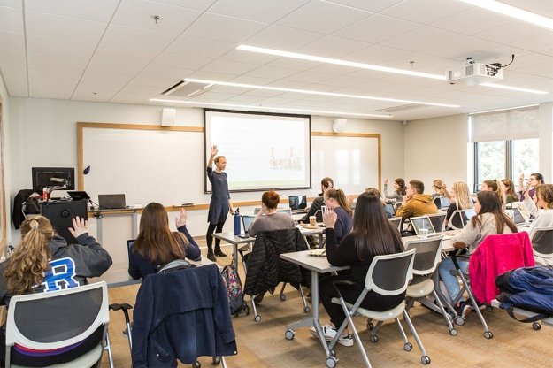 professor teaching class