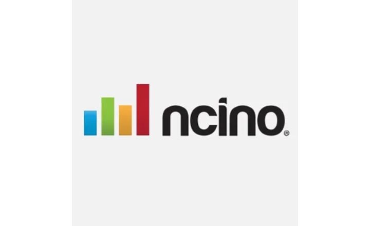 ncino logo with bar graph blocks in blue, green, yellow and red