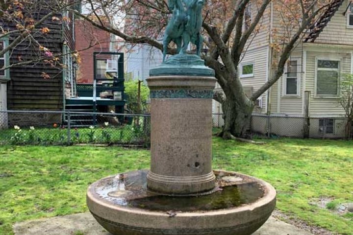 The Vanderbilt Memorial in Newport, Rhode Island
