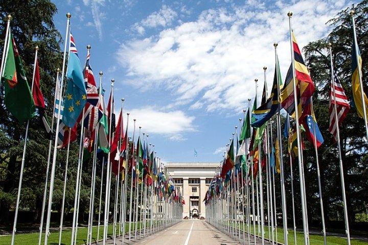 Pell Center-International Relations-UN Flags