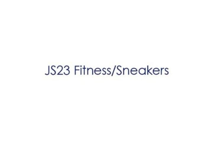 JS23 logo in navy blue