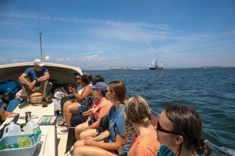 Students and faculty immerse in Rose Island for Compass Summer