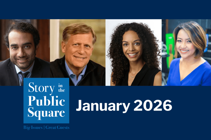January 2026 Story in the Public Square guests