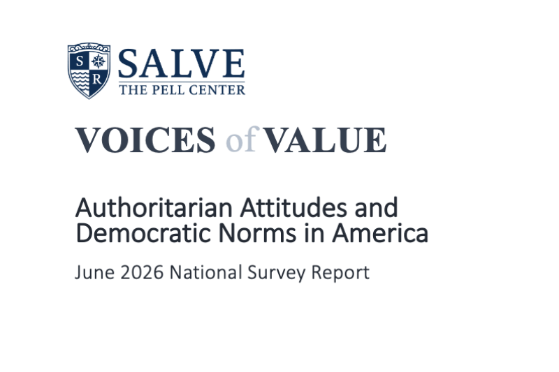 Voices of Value national survey project cover image
