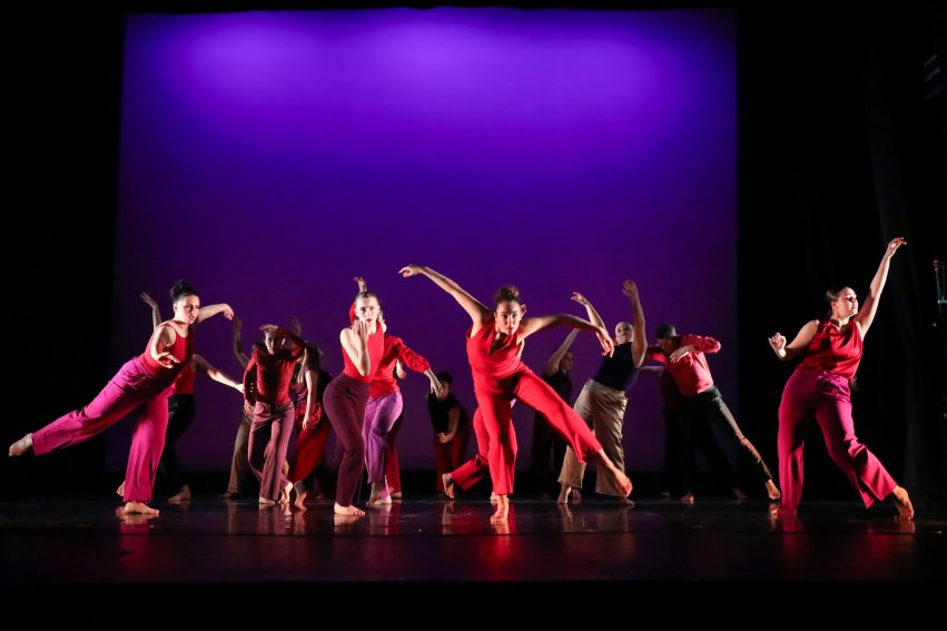  Students from Salve’s dance program performed “Soul Traffic” at the Casino Theatre in February 2026