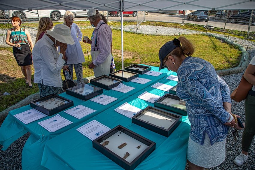 Photo for blog post "Alumni, students participate in archaeological dig at Newport's historic spring"