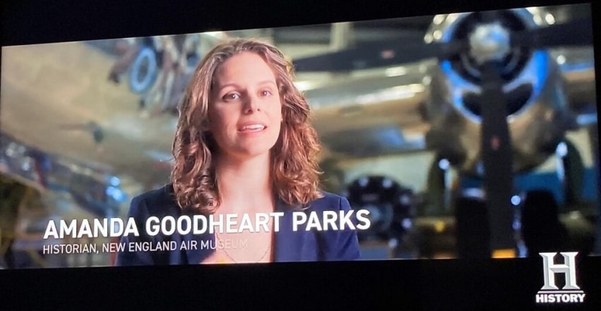 Photo for blog post "Amanda Goodheart Parks ’08 featured on the History Channel"